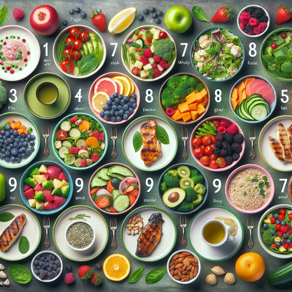 Daftar Menu Makanan Sehat Selama Seminggu untuk Pola Hidup Lebih Baik