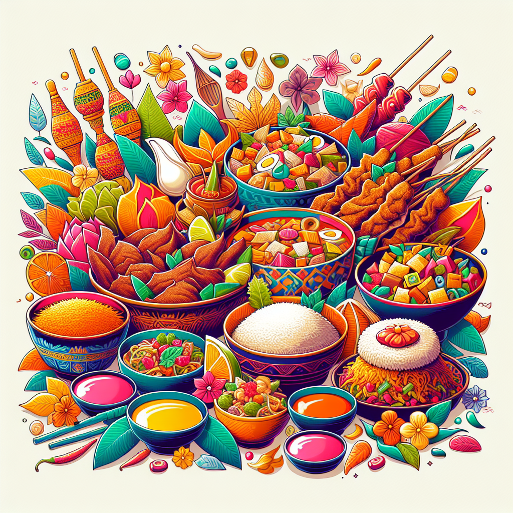 Inspirasi Kreatif dengan Mewarnai Gambar Makanan Tradisional Indonesia