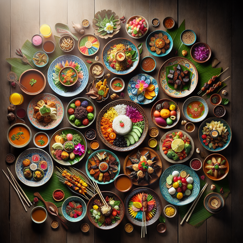 Keanekaragaman Rasa dari Makanan Tradisional Khas Indonesia yang Memukau