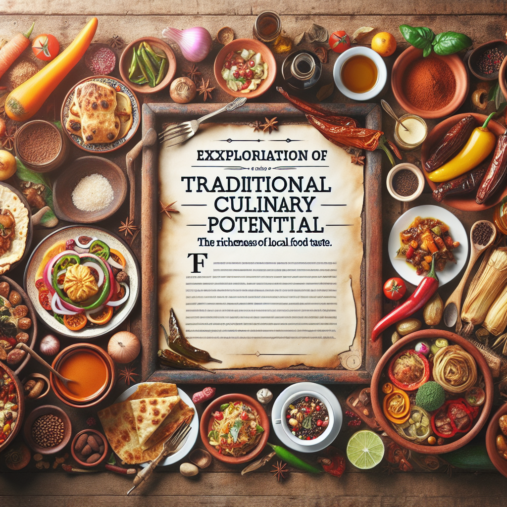 Eksplorasi Potensi Kuliner Tradisional: Kekayaan Rasa Makanan Daerah di