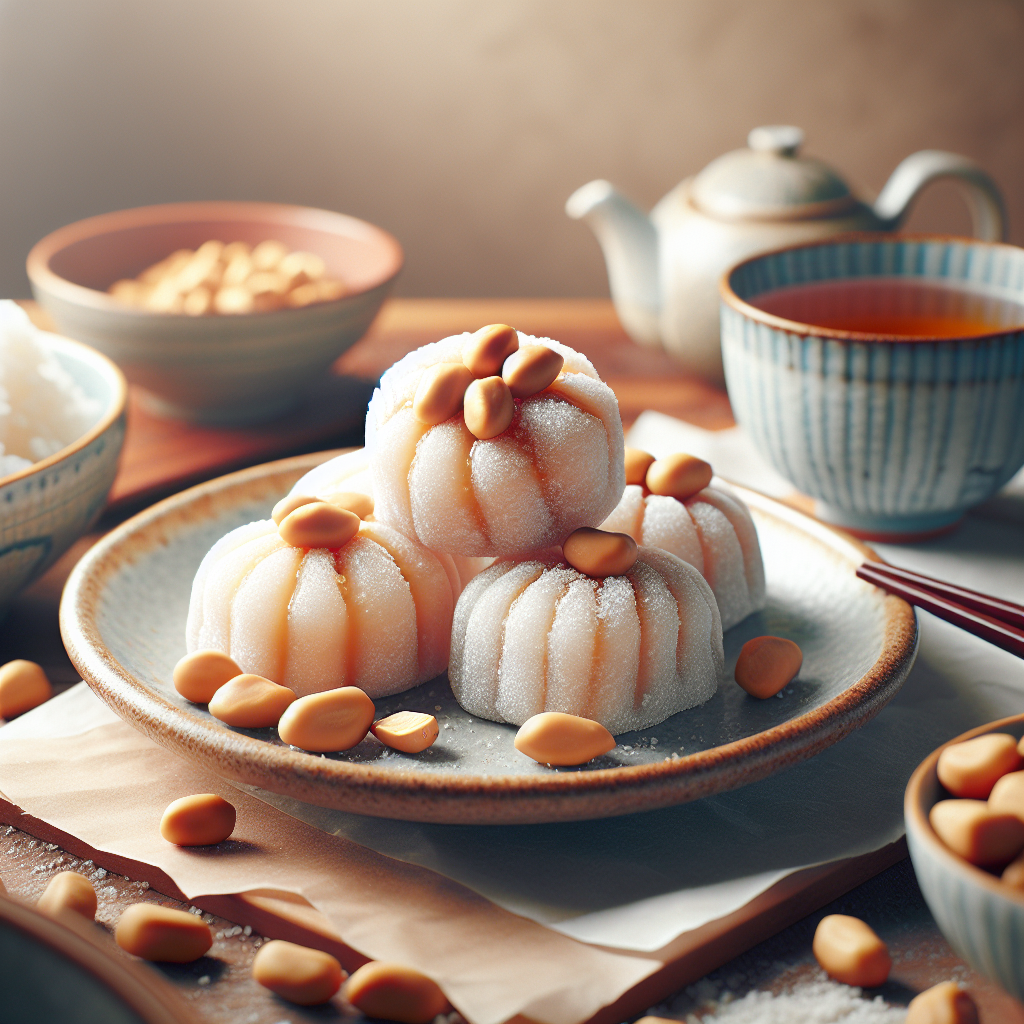 Resep Mochi Ketan Isi Kacang yang Kenyal